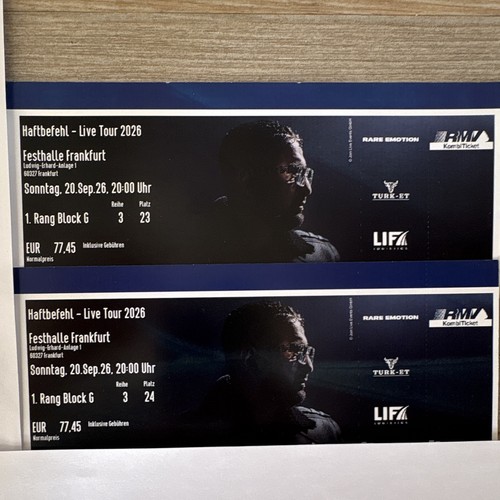 Haftbefehl live tour - haftbefehl, –