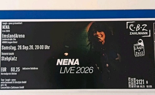Nena live 2026 - nena,