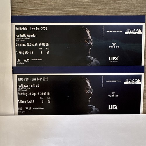 Haftbefehl live tour - haftbefehl, 2