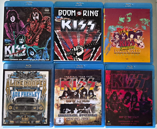 Kiss live konzert blu - kiss, blu-ray