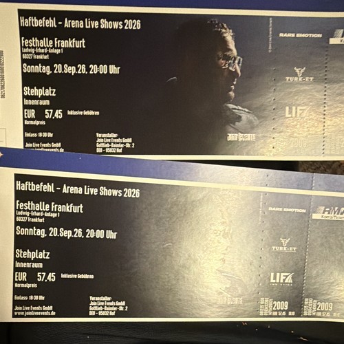 Haftbefehl arena live shows - arena,