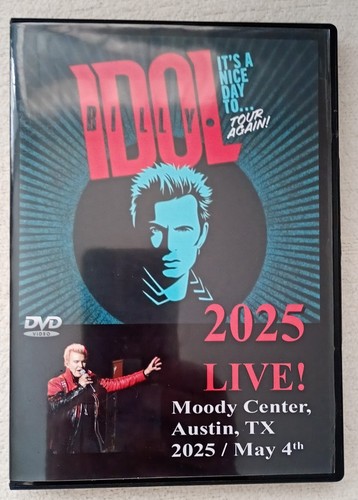 Dvd billy idol live usa - dvd,