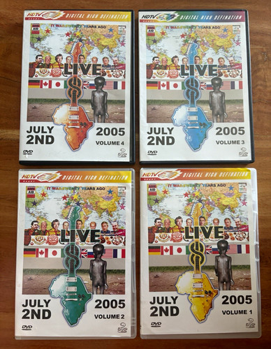 Live july 2nd 2005 dvd - live, 8
