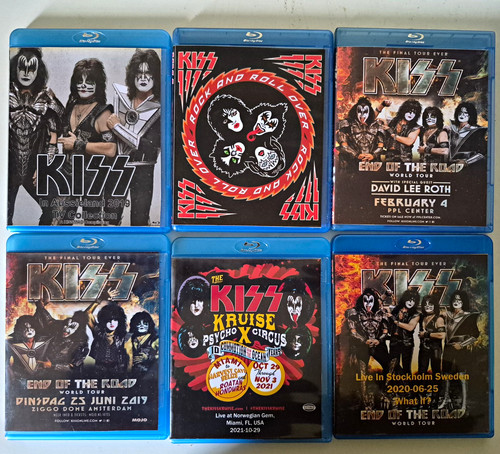 Kiss blu ray sammlung - sammlung, 6