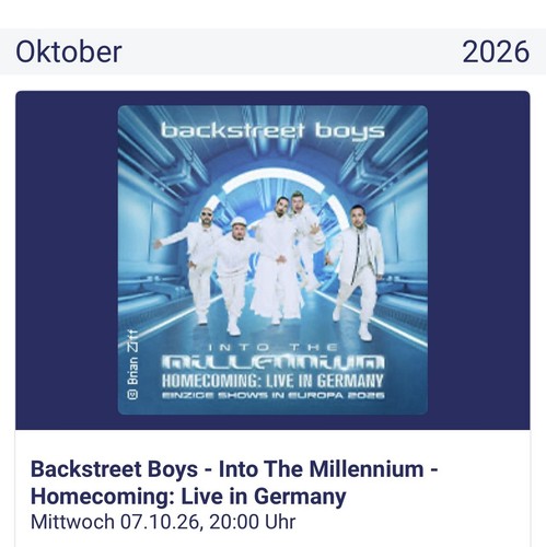 Backstreet boys into - backstreet,