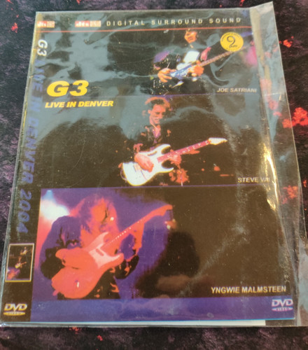 Live denver dvd - g3:, in