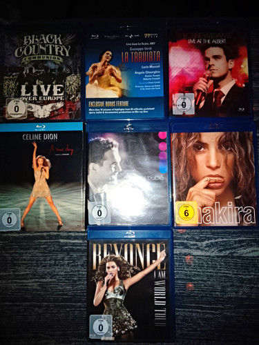 Blu ray live konzerte - blu-ray,