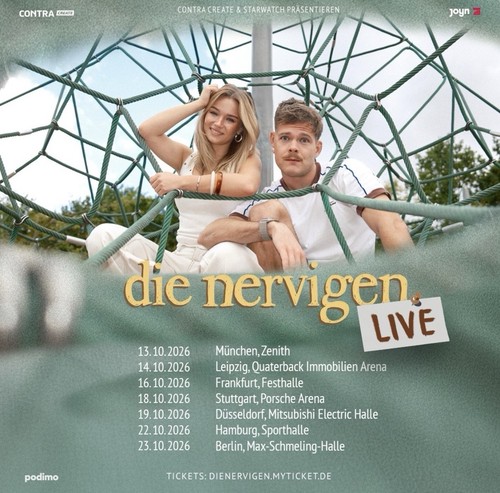 Die nervigen live - tour, 2026