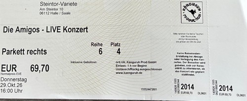 Die amigos live - die,