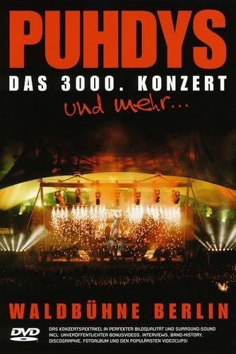 Dvd puhdys live das 3000 - dvd:,
