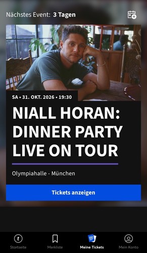 Niall horan dinner - party, live