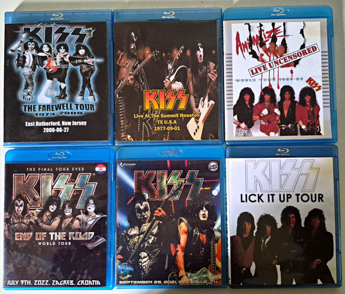Kiss live konzert blu - live,