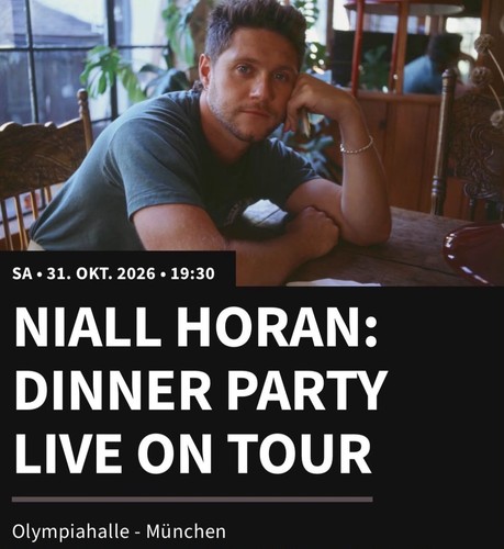 Niall horan dinner party - niall, live