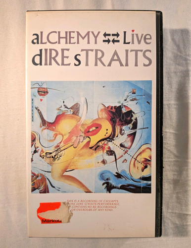 Dire straits alchemy - alchemy, vhs