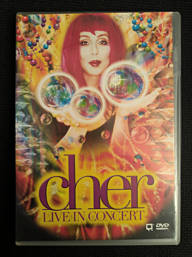 Cher live concert dvd musik - cher,