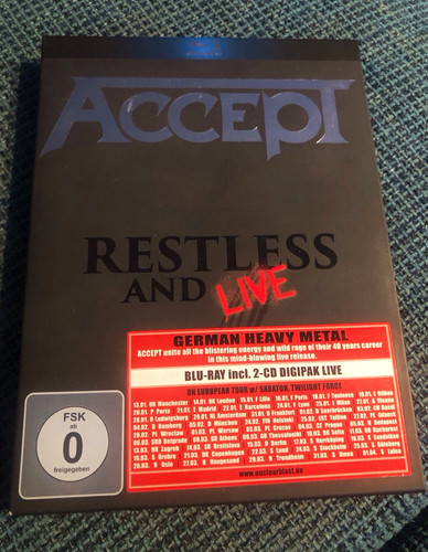 Accept restless and live - restless,