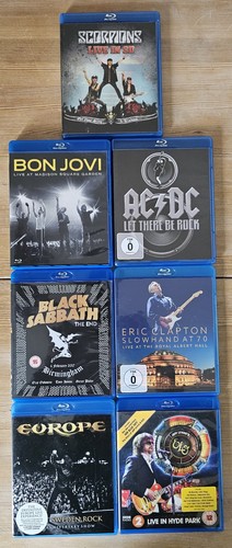 Musik blu ray paket rock - 7x, paket: