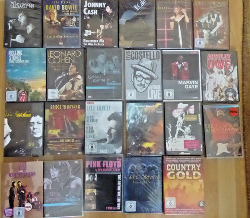 Musik dvd rock metal pop - dvd,