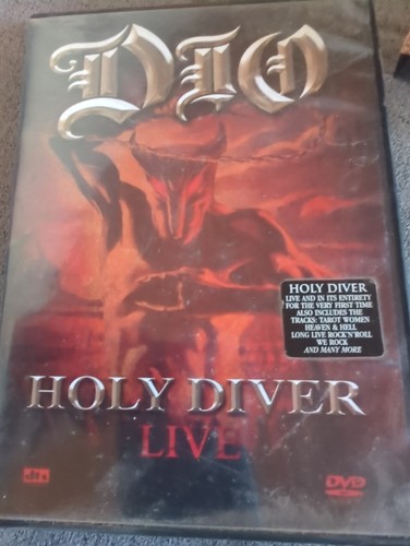 Dvd dio holy diver - dvd, live