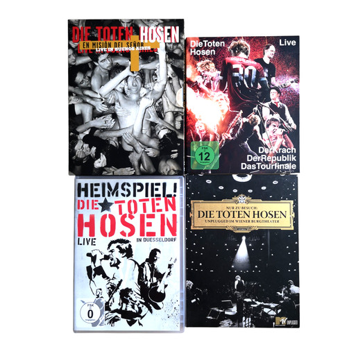 Die toten hosen dvd - die, 4x