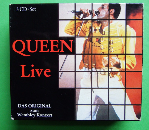 Queen live cd schuber - x,